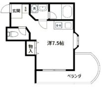 グランベール2号館の間取り画像
