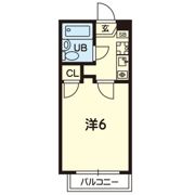 ｸﾞﾗﾝﾋﾟｱﾏﾝｼｮﾝ水前寺第2 502号の間取り画像