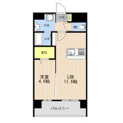 LIBTH菊陽227の間取り画像