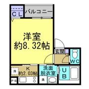 Jack shinkaiⅡの間取り画像