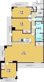 大森アイリス参番館の間取り画像