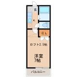 フリーダムヒル白鳥D棟の間取り画像