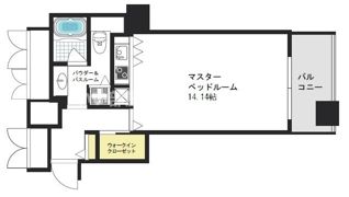 ザ・タワー大阪レジデンスの間取り画像