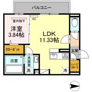 グランカーサはません A棟の間取り画像