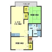 セジュール窪A棟の間取り画像