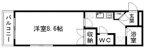 コート本荘の間取り画像