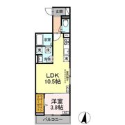 D-residence中央公園の間取り画像