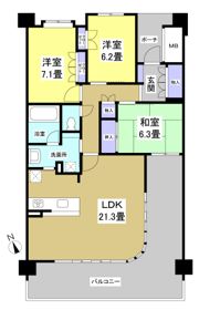 レクセル浜松弁天島（402）の間取り画像