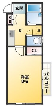 デリスの間取り画像