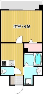 クロノス37九品寺の間取り画像