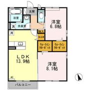 プランドールの間取り画像
