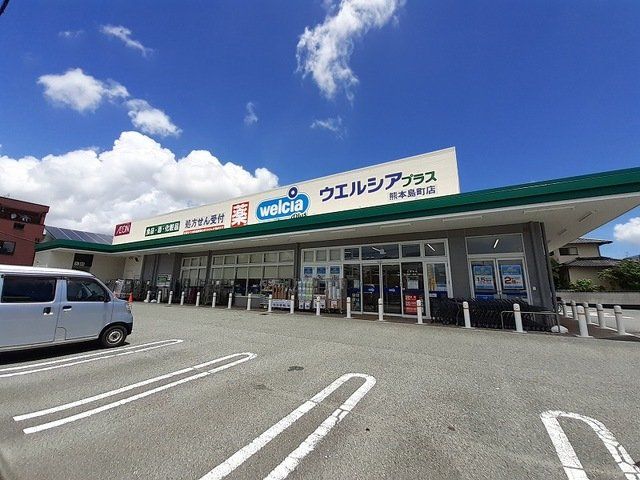ウエルシアプラス島町店まで860m