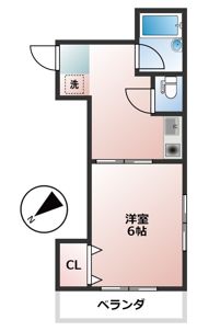 永和第2ビルの間取り画像