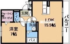 レークタウンA棟の間取り画像