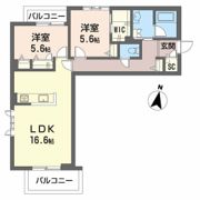 ウェルス海老園の間取り画像
