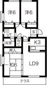 グレースⅠの間取り画像