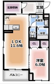 F＆Pの間取り画像