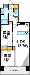 サンクレイドル平井の間取り画像