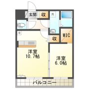 メルローズ札元の間取り画像