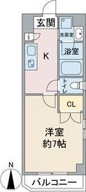 アールズタワー池下西の間取り画像