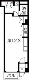 北通ハイツの間取り画像