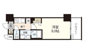 S-RESIDENCE表町の間取り画像