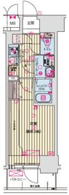 ソルテラスOSAKA BAYの間取り画像