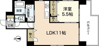 アルカチッタの間取り画像