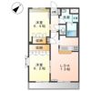 カーサ愛 2番館の間取り画像
