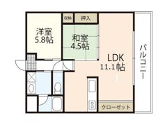 エネピア庚午北の間取り画像