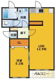 泉ワッフルヒルズの間取り画像