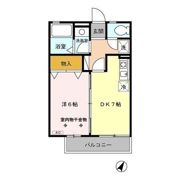 クローカス Ⅰの間取り画像