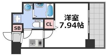 セレニテ難波西の間取り画像