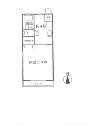 メゾン湘南の間取り画像