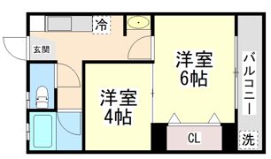 ピュアエスペラントⅢの間取り画像