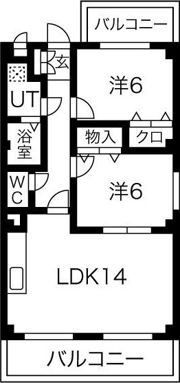 平町パークハイツの間取り画像