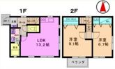 テラス 小金井市東町の間取り画像
