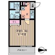 プログレッソ三鷹の間取り画像