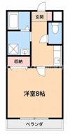レイクパレスゼゼの間取り画像