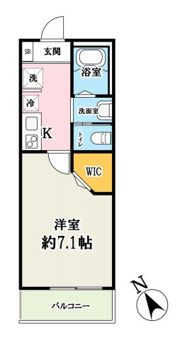 キャメル越谷3の間取り画像