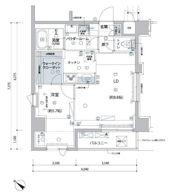 間取図