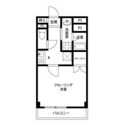 アンプルールリバーサイドの間取り画像