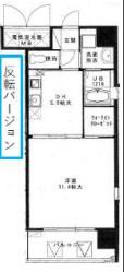 ベルクール豊中の間取り画像