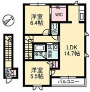 グランドメゾン水呑 A棟の間取り画像
