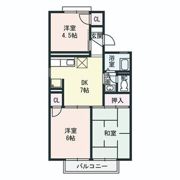 パークサイド南が丘の間取り画像