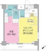 パークハビオ東向島の間取り画像