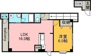 レオパルド義の間取り画像