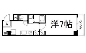 Gramercy千本通の間取り画像