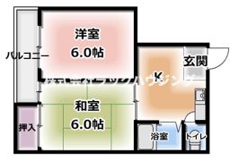 秀和第二ハイツの間取り画像
