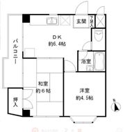 レジデンス鹿野Ⅱの間取り画像